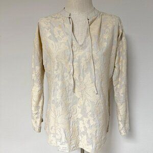 Sundance Gold Embellished Blouse